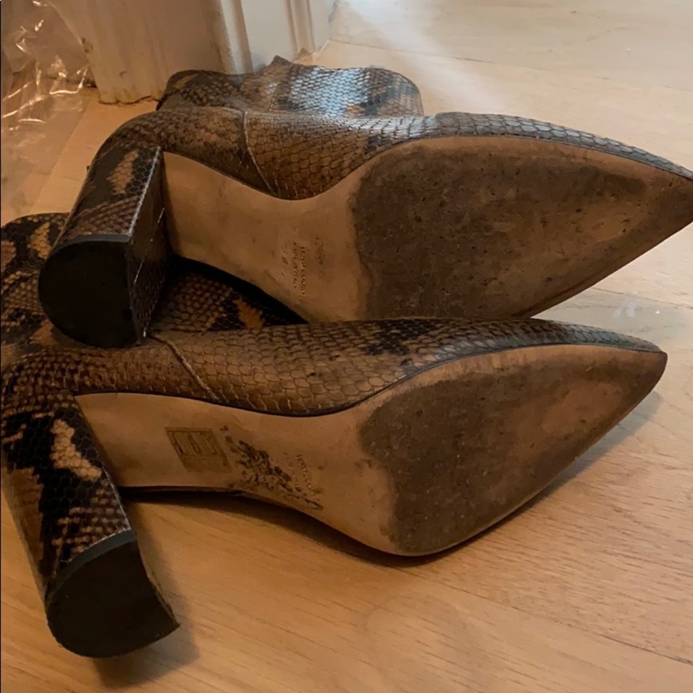 Paris Texas python ankle bootie 38.5 - Picture 3 of 9